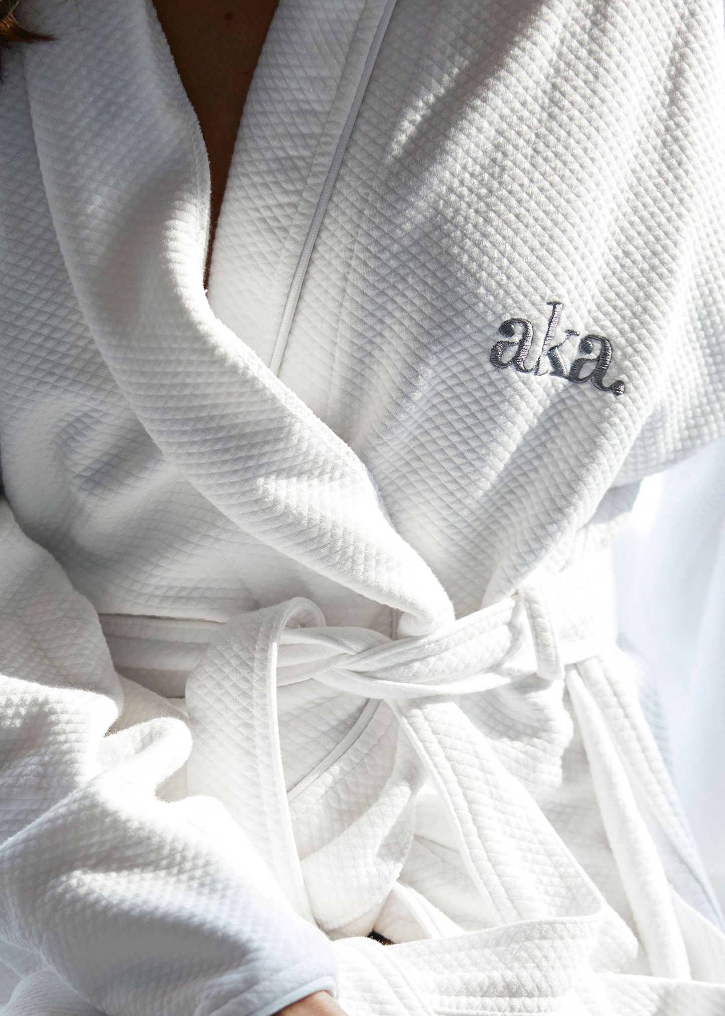 AKA Embroidered Robe