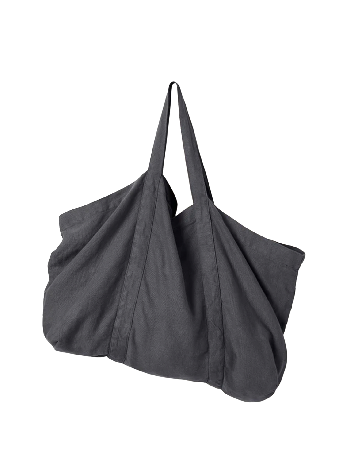 Oversized Linen Tote
