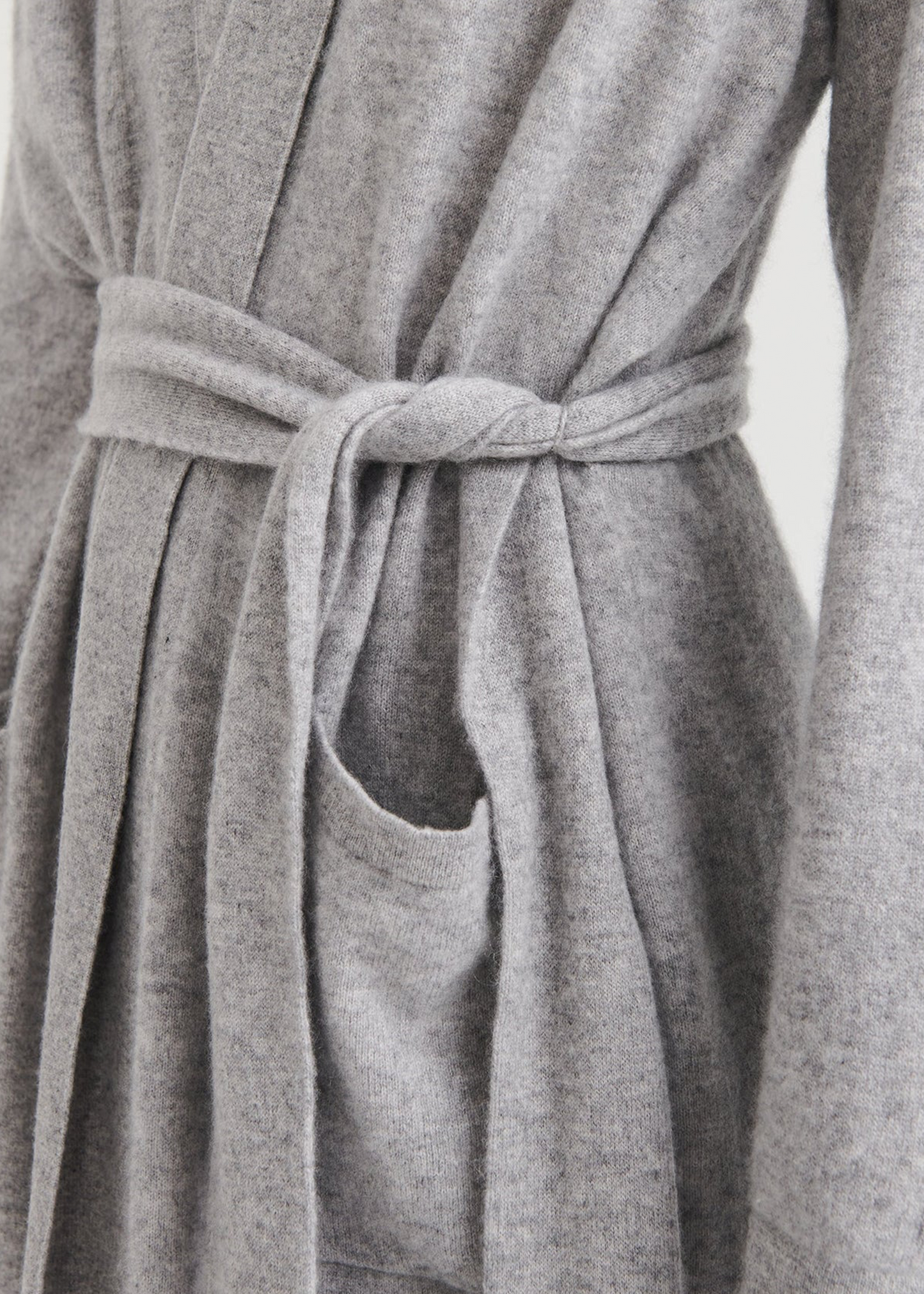 Long Cashmere Robe