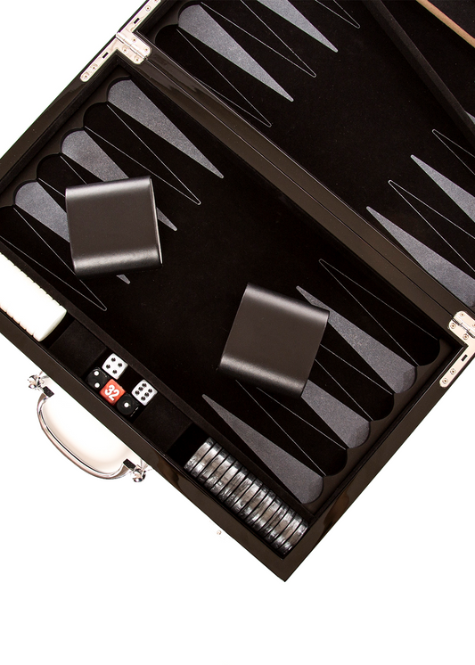 Carbon Fiber Backgammon Set