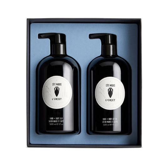 Côté Maquis Hand and Body Soap + Lotion Gift Set Box