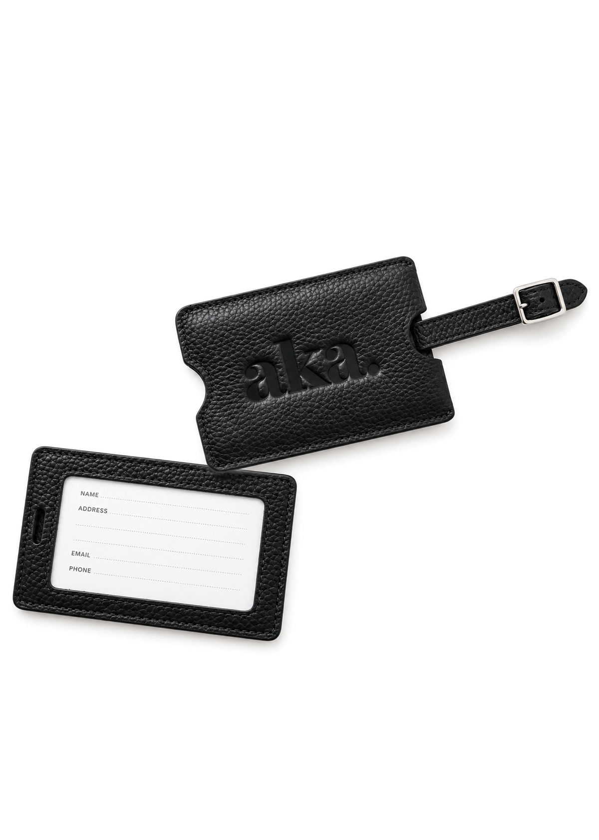 Leather Luggage Tag