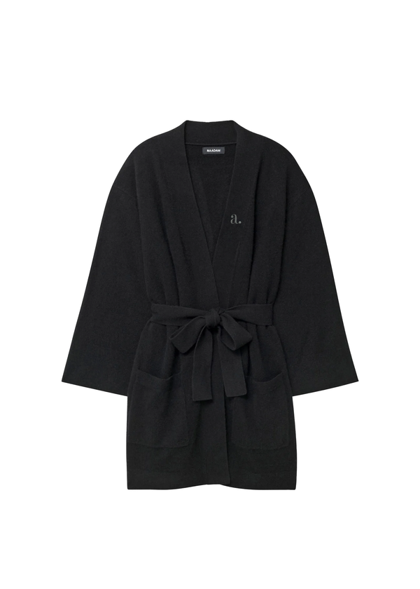 Cropped Cashmere Robe